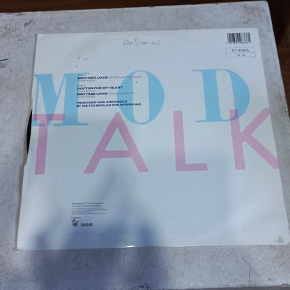 Modern Talking - Brother Louie (Extended Version) (12") (RCA, Hansa - PT 40876) - MAXI VG+ O Nm
