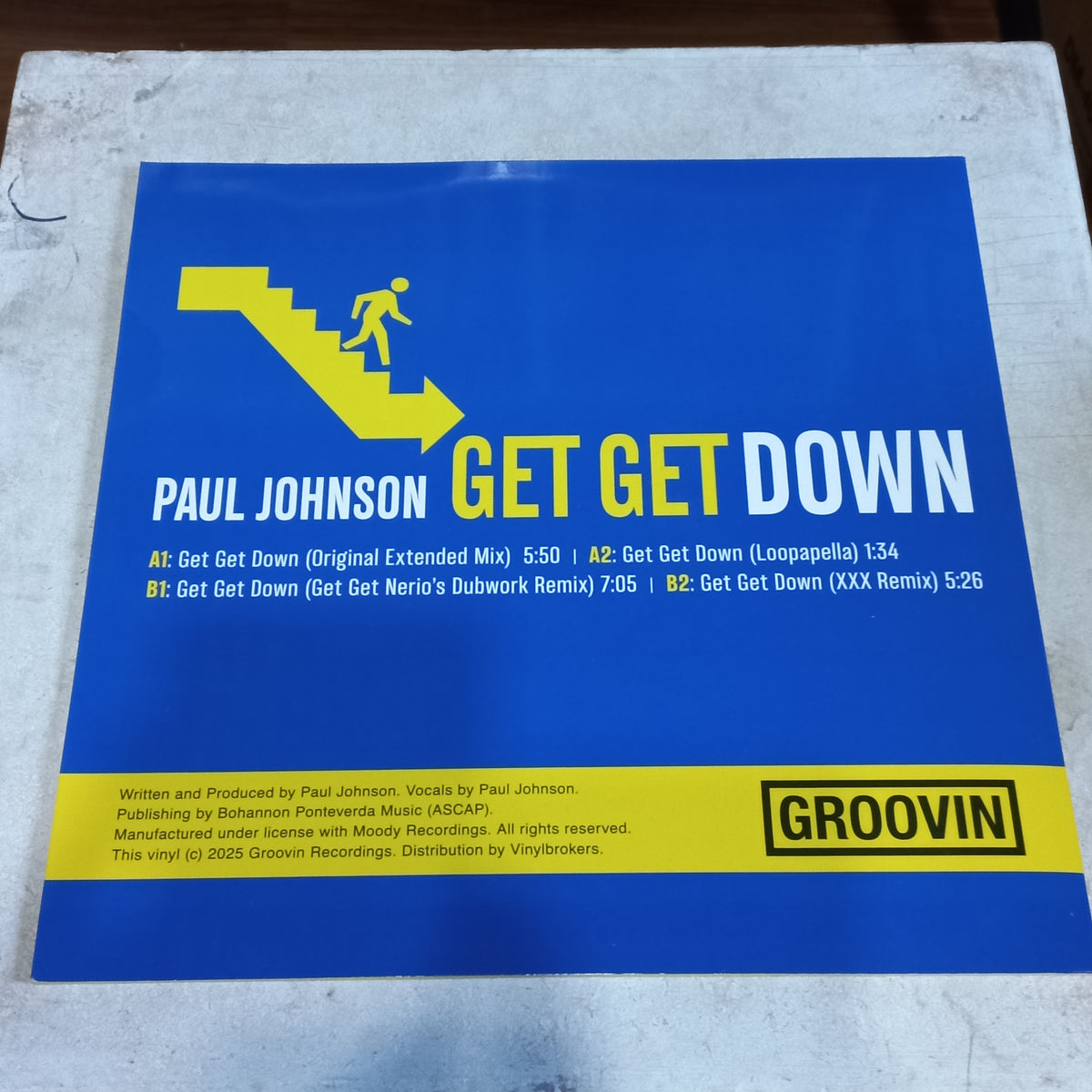 Paul Johnson Get Get Down Remixes - MAXI MINT