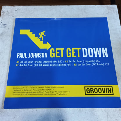 Paul Johnson Get Get Down Remixes - MAXI MINT