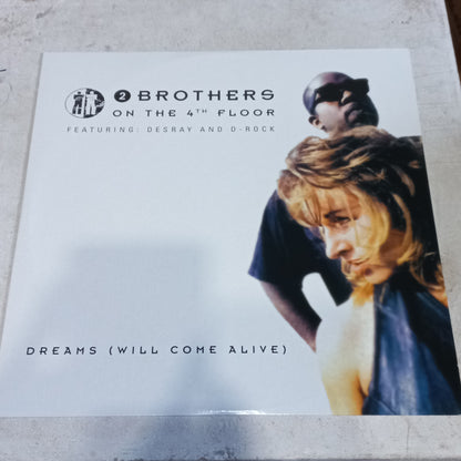 2 Brothers On The 4th Floor Featuring Des'Ray And D-Rock - Dreams (Will Come Alive) (12", Maxi, R... (Dance On The Beat - DOTB-22) - MAXI VG+ O Nm