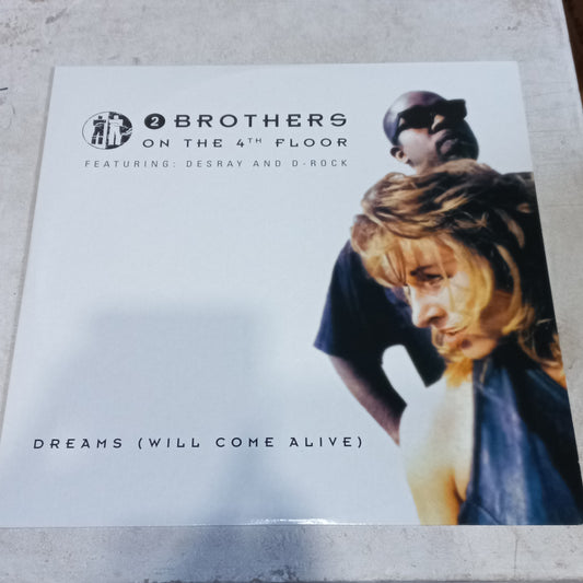 2 Brothers On The 4th Floor Featuring Des'Ray And D-Rock - Dreams (Will Come Alive) (12", Maxi, R... (Dance On The Beat - DOTB-22) - MAXI VG+ O Nm