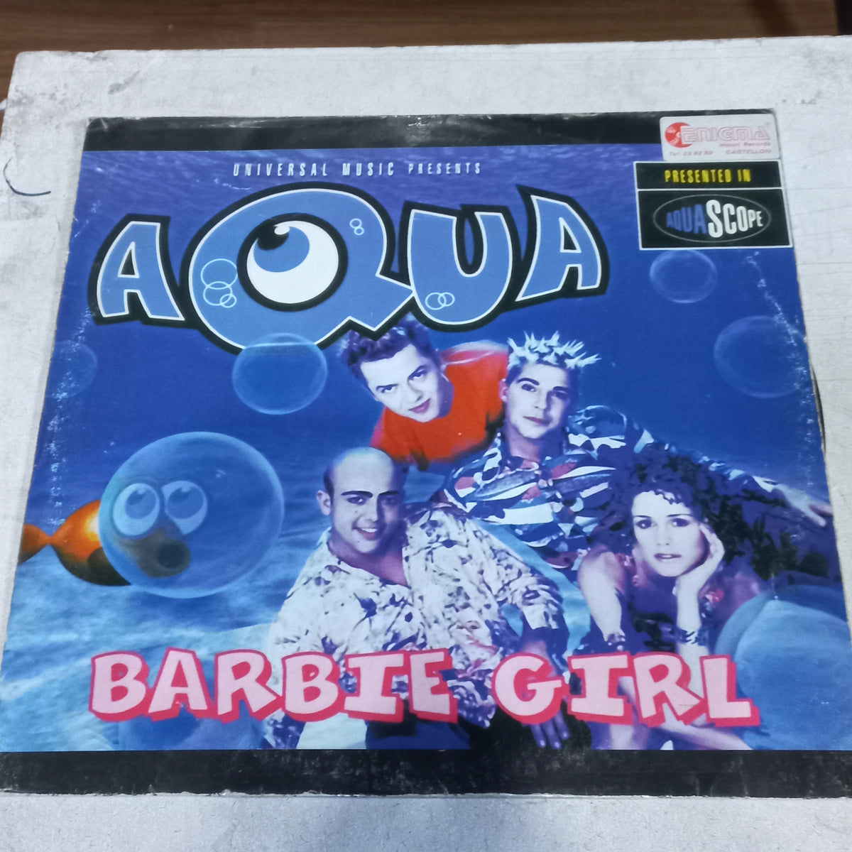 Aqua - Barbie Girl (12") (Zac Records - ZAC 241) - MAXI VG+ O Nm