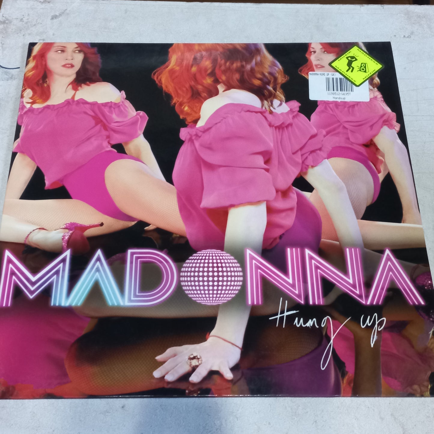 Madonna - Hung Up (12") (Warner Bros. Records, Maverick - 9362 42871-0, W695T) - MAXI VG+ O Nm