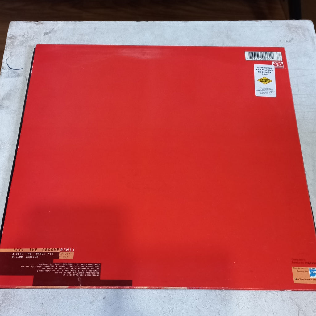 Cartouche - Feel The Groove - Club King Size & Trance Remixes (12", Maxi) (ARS Productions - 740 013-1) - MAXI VG+ O Nm