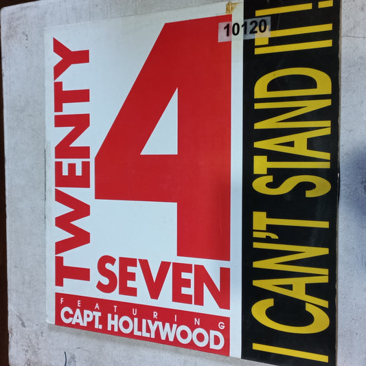 Twenty 4 Seven Featuring Capt. Hollywood* - I Can't Stand It! (12") (Blanco Y Negro (2) - MX - 247) - MAXI VG+ O Nm