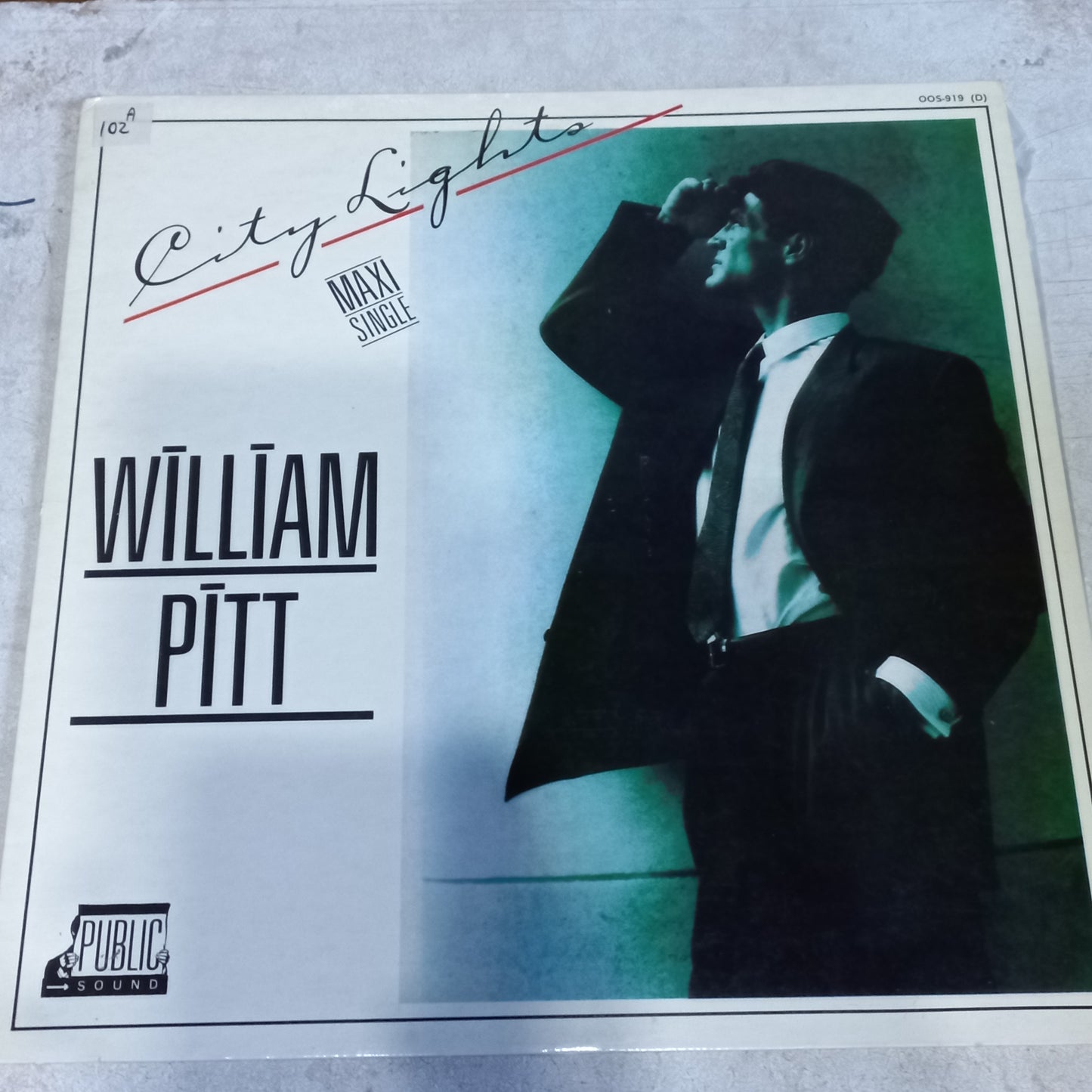 William Pitt - City Lights (12") (Zafiro, Zafiro - OOS - 919, OOS-919) - MAXI MINT