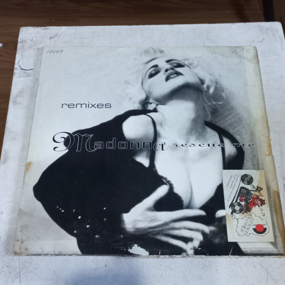 Madonna - Rescue Me (Remixes) (12", Single) (Sire, Warner Bros. Records - 9362-40035-0) - MAXI VG+ O Nm