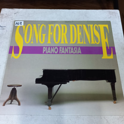 Piano Fantasia - Song For Denise (12", Maxi, RE) (BCM Records, BCM Records, BCM Records, BCM Records - BCM 378x, BCM 378 X, BCM 12378, 12378) - MAXI VG+ O Nm