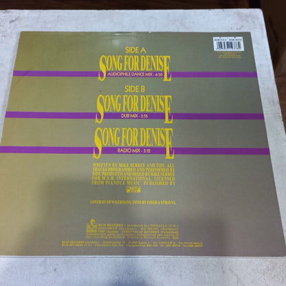 Piano Fantasia - Song For Denise (12", Maxi, RE) (BCM Records, BCM Records, BCM Records, BCM Records - BCM 378x, BCM 378 X, BCM 12378, 12378) - MAXI VG+ O Nm