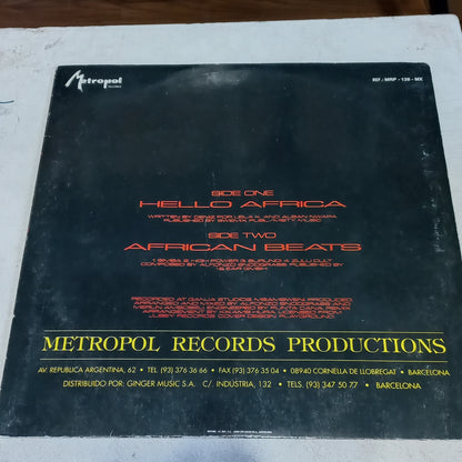 Terra W.A.N. - Hello Africa / African Beats (12") (Metropol Records - MRP-126-MX) - MAXI VG+ O Nm