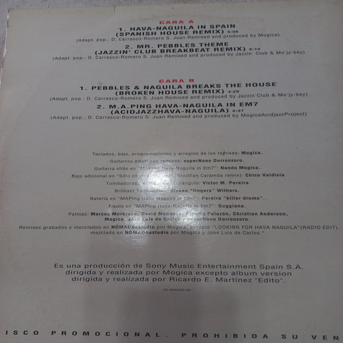 Azucar Moreno - Hava Naguila (12", Maxi, Promo) (Epic - SAMPMS 4422) - MAXI VG+ O Nm