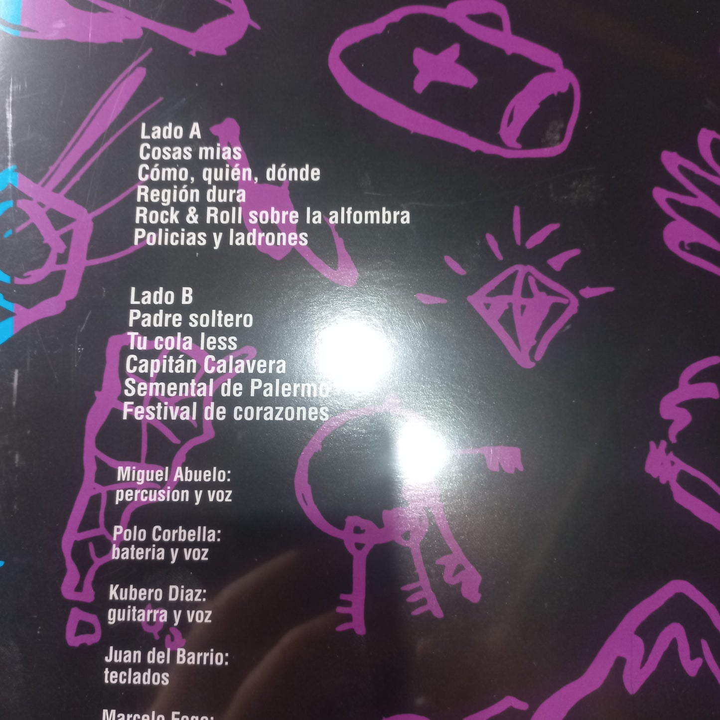 Los Abuelos de la Nada Cosas Mias LP Nuevo