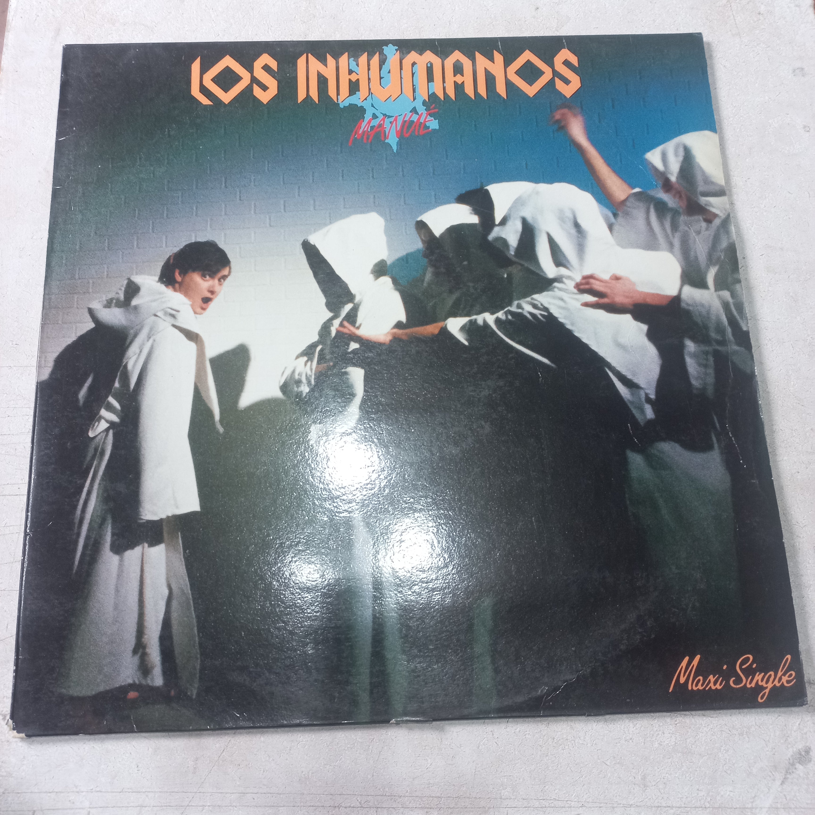 Los Inhumanos - Manué (12") (Epic - EPC A 12.6049) - MAXI VG+ O Nm