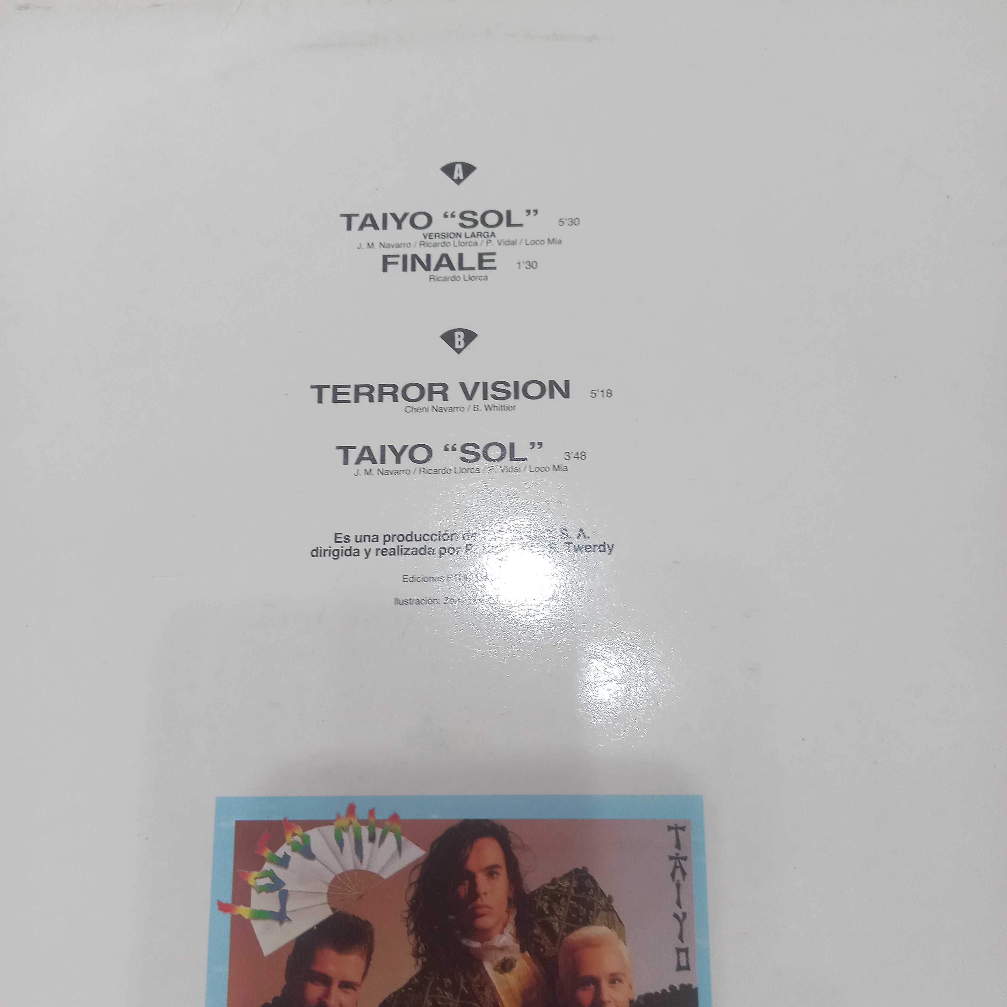 Loco Mia - Taiyo (12") (Hispavox - 052 20 3626 6) - MAXI VG+ O Nm