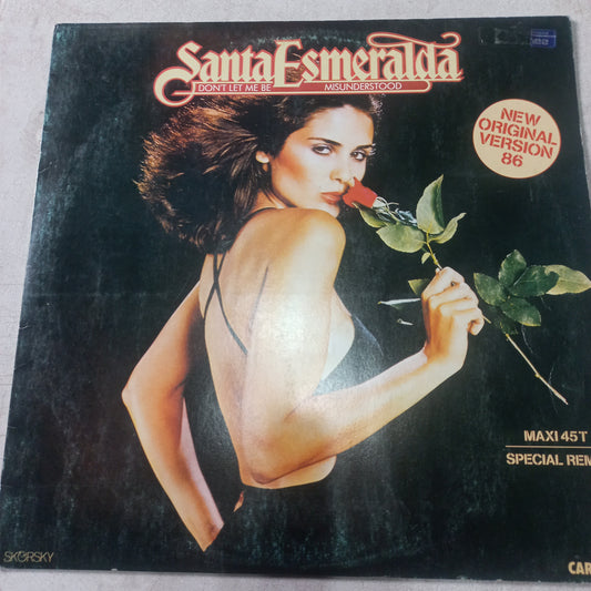 Santa Esmeralda - Don't Let Me Be Misunderstood (New Original Version 86) (12") (Carrere - CAR 8656) - MAXI VG+ O Nm