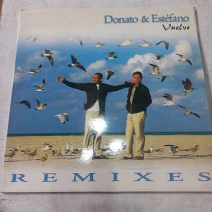 Donato & Estefano - Vuelve (Remixes) (12", Maxi) (Epic - EPC-667831 6) - MAXI VG+ O Nm