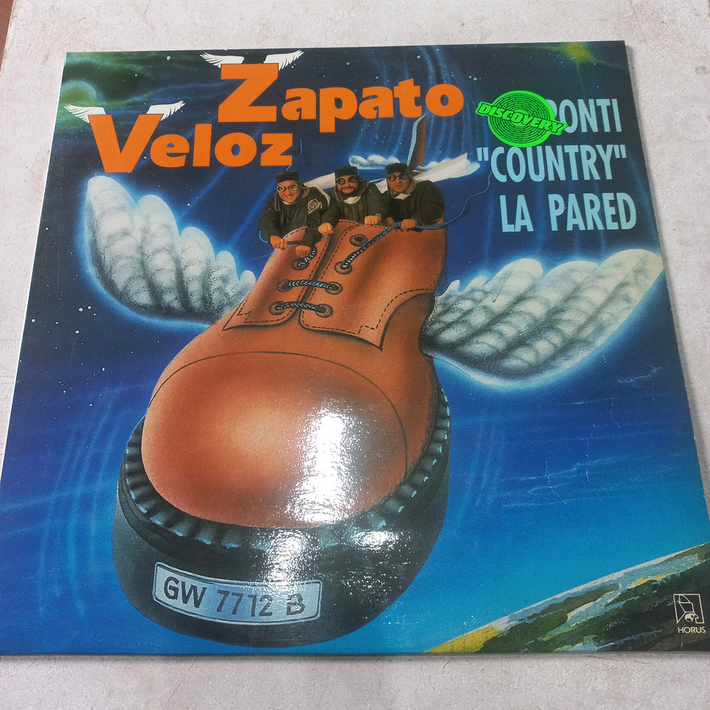 Zapato Veloz - Ponti "Country" La Pared (LP, Album) (Horus, Horus - 41.113, 41. 113) - MAXI VG+ O Nm