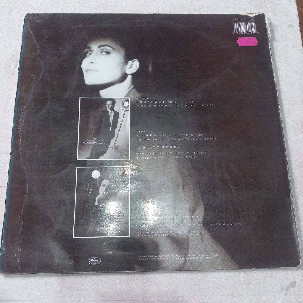 Swing Out Sister - Breakout (12", Maxi) (Mercury - 888 016-1) - MAXI VG+ O Nm