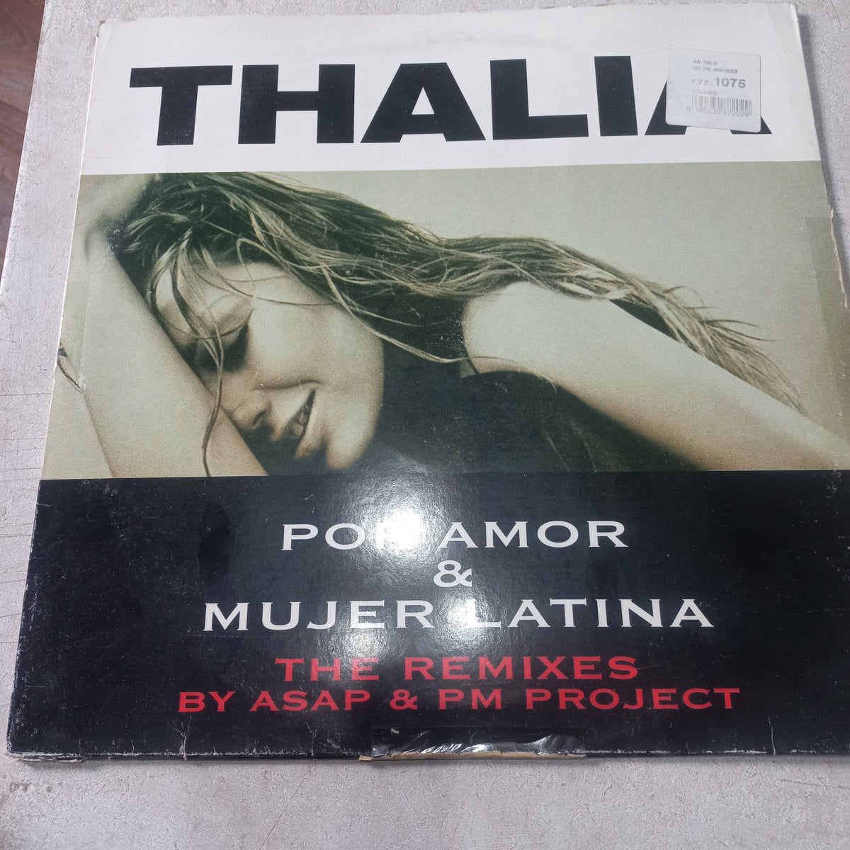 Thalia* - Por Amor & Mujer Latina (The Remixes By ASAP & PM Project) (12") (EMI - 07243 88635868) - MAXI VG+ O Nm