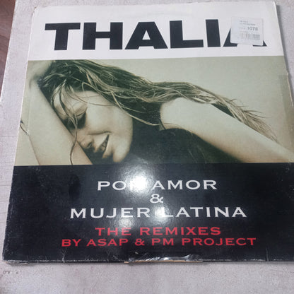 Thalia* - Por Amor & Mujer Latina (The Remixes By ASAP & PM Project) (12") (EMI - 07243 88635868) - MAXI VG+ O Nm