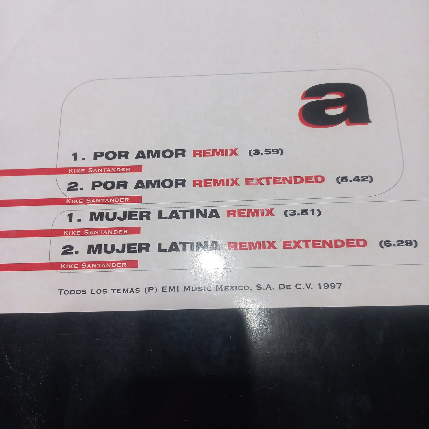 Thalia* - Por Amor & Mujer Latina (The Remixes By ASAP & PM Project) (12") (EMI - 07243 88635868) - MAXI VG+ O Nm