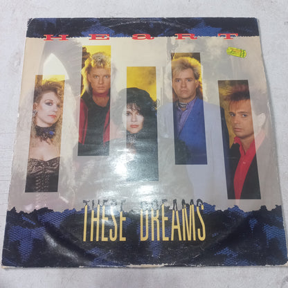 Heart - These Dreams (12", Single) (Capitol Records - 12CL 394) - MAXI VG+ O Nm