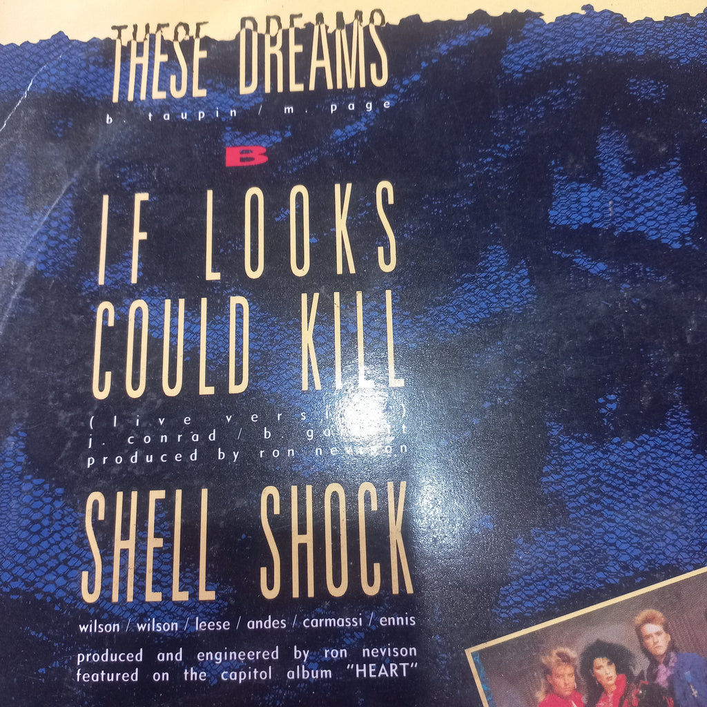 Heart - These Dreams (12", Single) (Capitol Records - 12CL 394) - MAXI VG+ O Nm