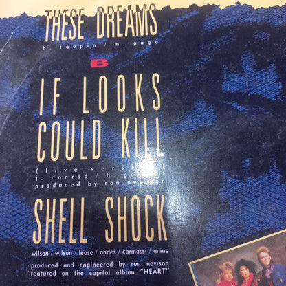 Heart - These Dreams (12", Single) (Capitol Records - 12CL 394) - MAXI VG+ O Nm