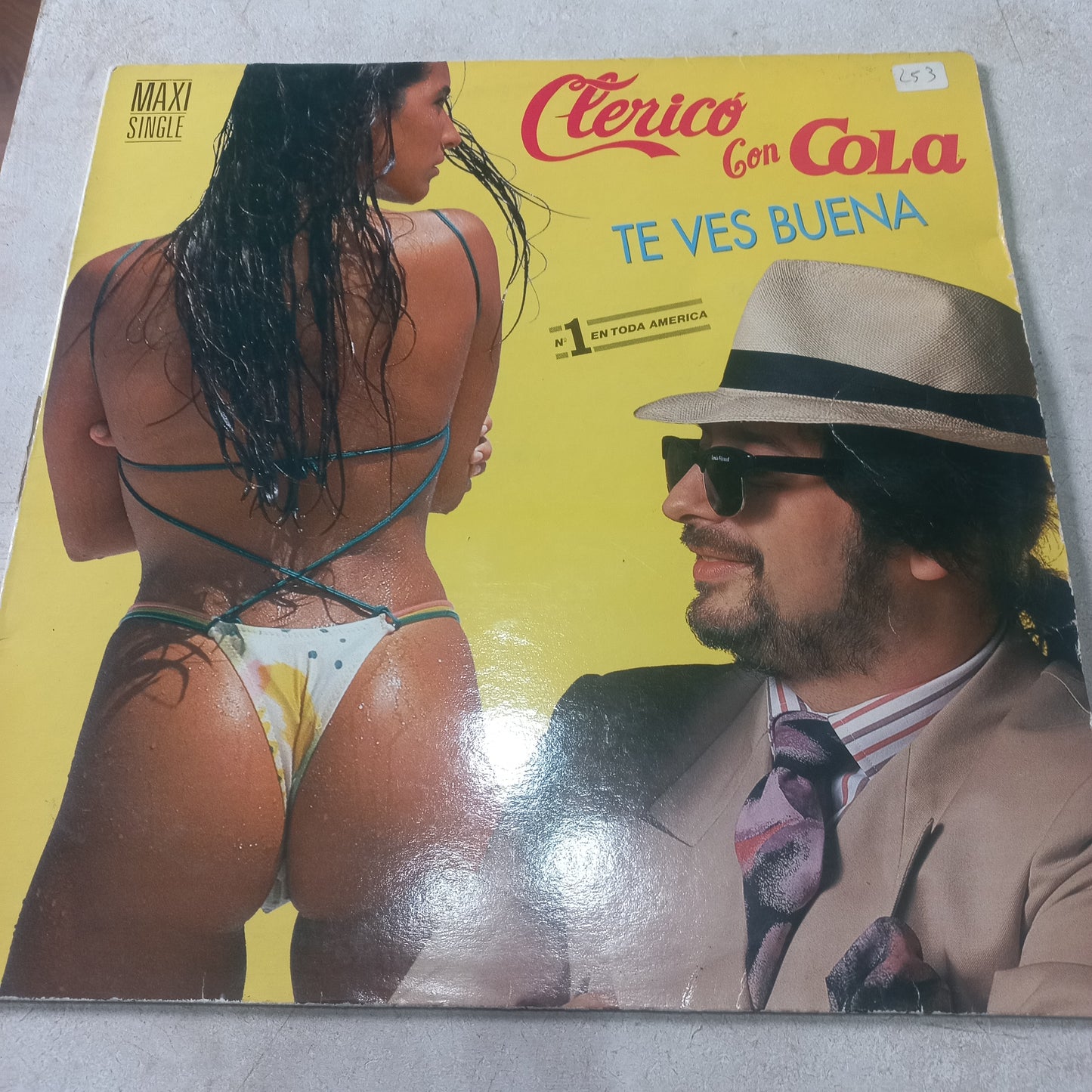 Clericó Con Cola - Te Ves Buena (12", Single) (Zafiro - 201 12768) - MAXI VG+ O Nm