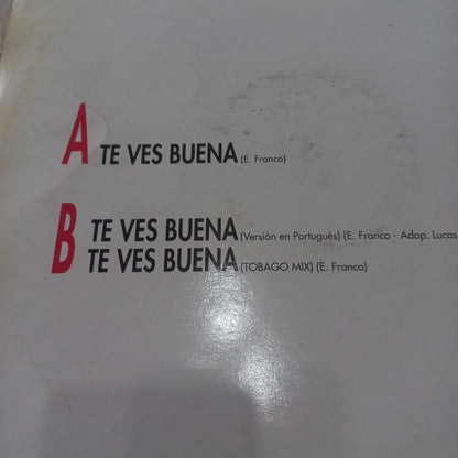 Clericó Con Cola - Te Ves Buena (12", Single) (Zafiro - 201 12768) - MAXI VG+ O Nm