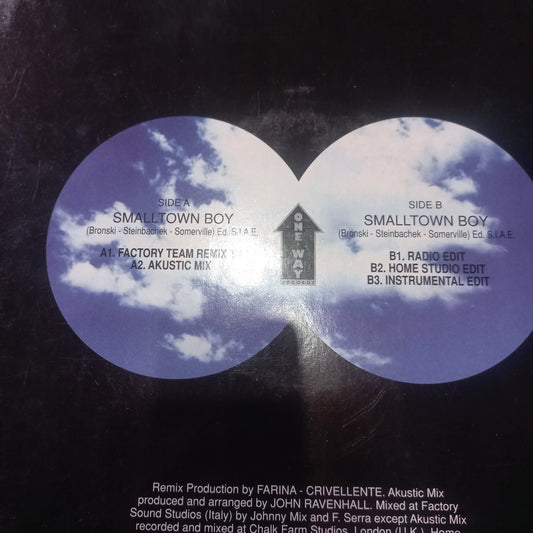 Bronski Beat - Smalltown Boy ('94 Remixes) (12") (One Way Records (5) - WAY 1005) - MAXI VG+ O Nm
