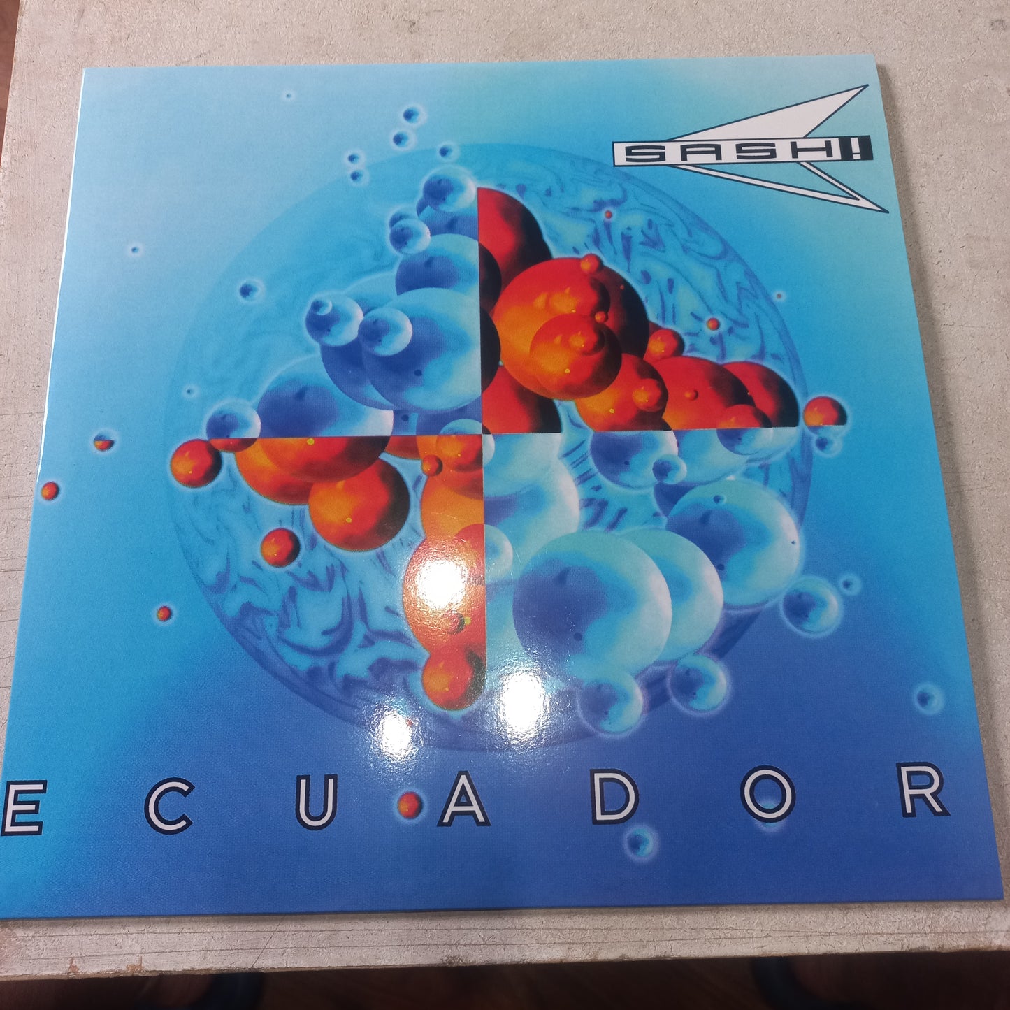 Sash! Feat. Rodriguez - Ecuador (12", RE, Blu) (Dance On The Beat - DOTB-29) - MAXI VG+ O Nm