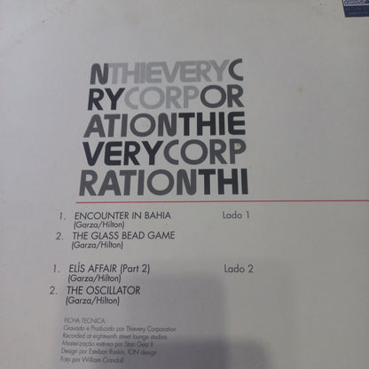 Thievery Corporation - Encounter In Bahia (12") (Eighteenth Street Lounge Music - ESL 007) - MAXI VG+ O Nm