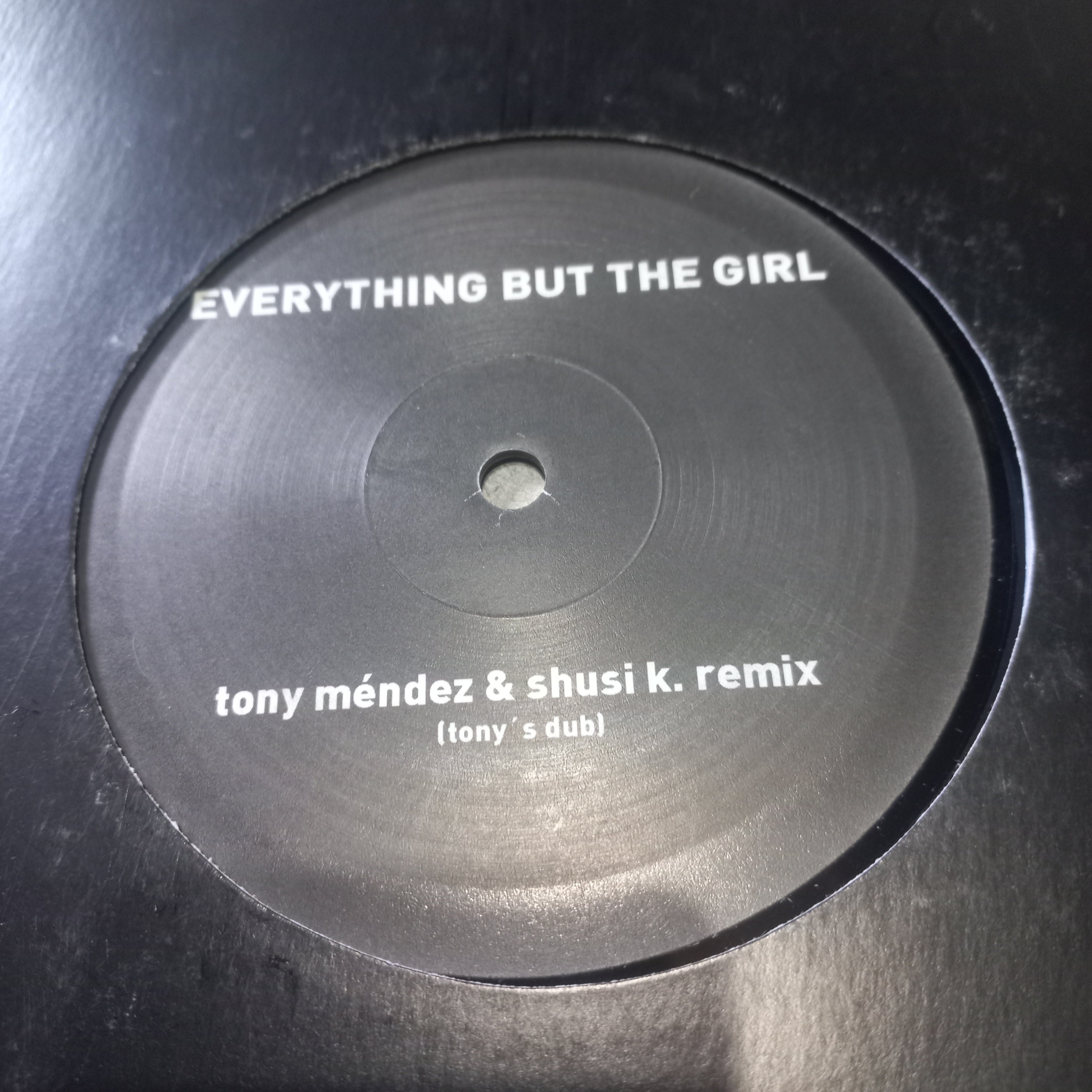 Everything But The Girl - Missing (Tony Méndez & Shusi K. Remix) (12", Unofficial) (Not On Label (Everything But The Girl) - EVG001) - MAXI VG+ O Nm