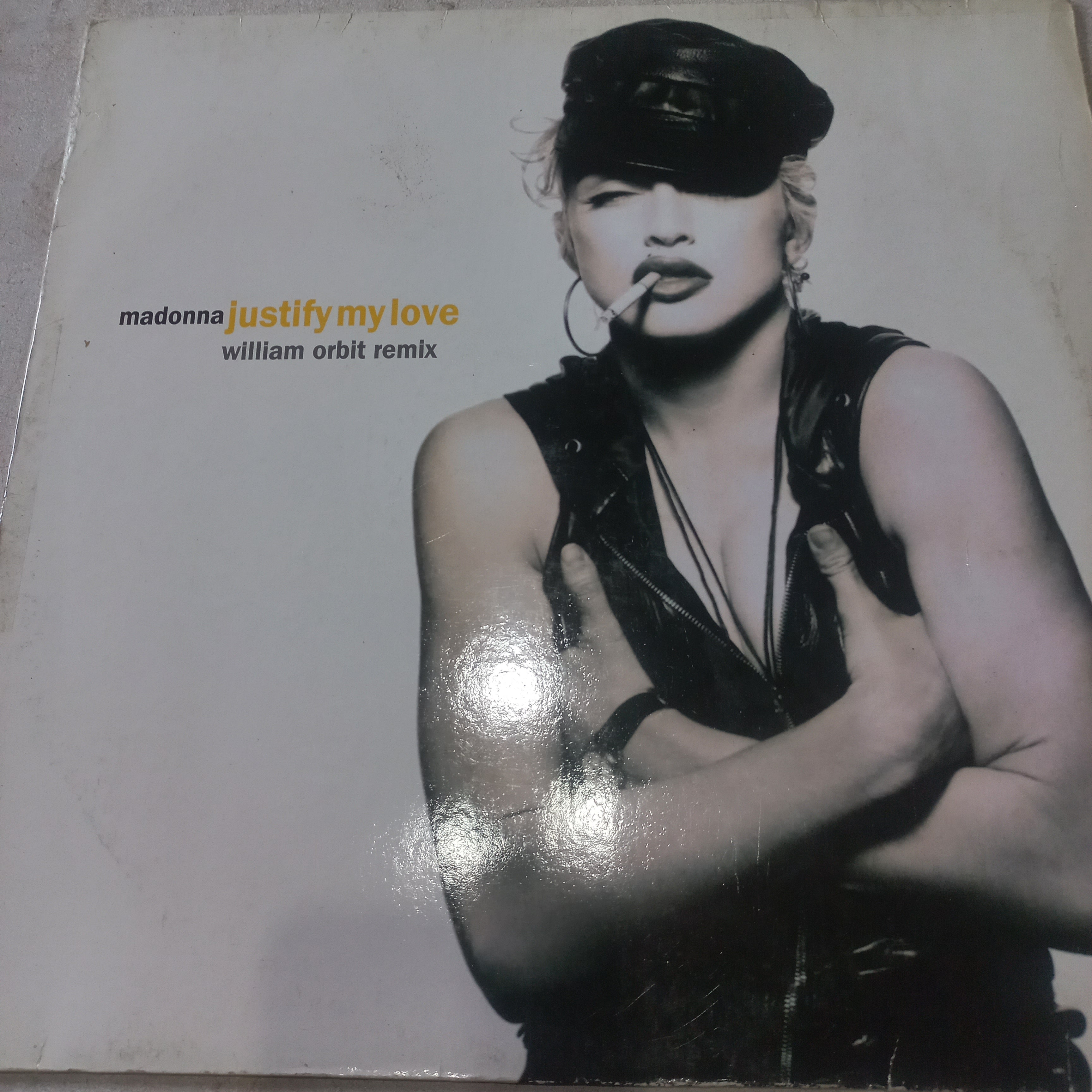 Madonna - Justify My Love (William Orbit Remix) (12") (Sire, Sire, Warner Bros. Records - W 9000 T, 7599-21825-0, W9000T) - MAXI VG+ O Nm