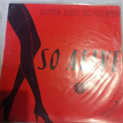 Love And Rockets - So Alive MAXI VG + (12", Maxi) (RCA, RCA - PT-49400, 3A PT-49400)