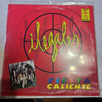 Ilegales - Fiesta Caliente (12") (Ariola, BMG Entertainment Spain, S.A. - 74321 40825 1)