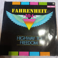 Fahrenheit 104 - Highway To Freedom maxi vg+ (12", Maxi) (Baby Records (2) - BR 54069)