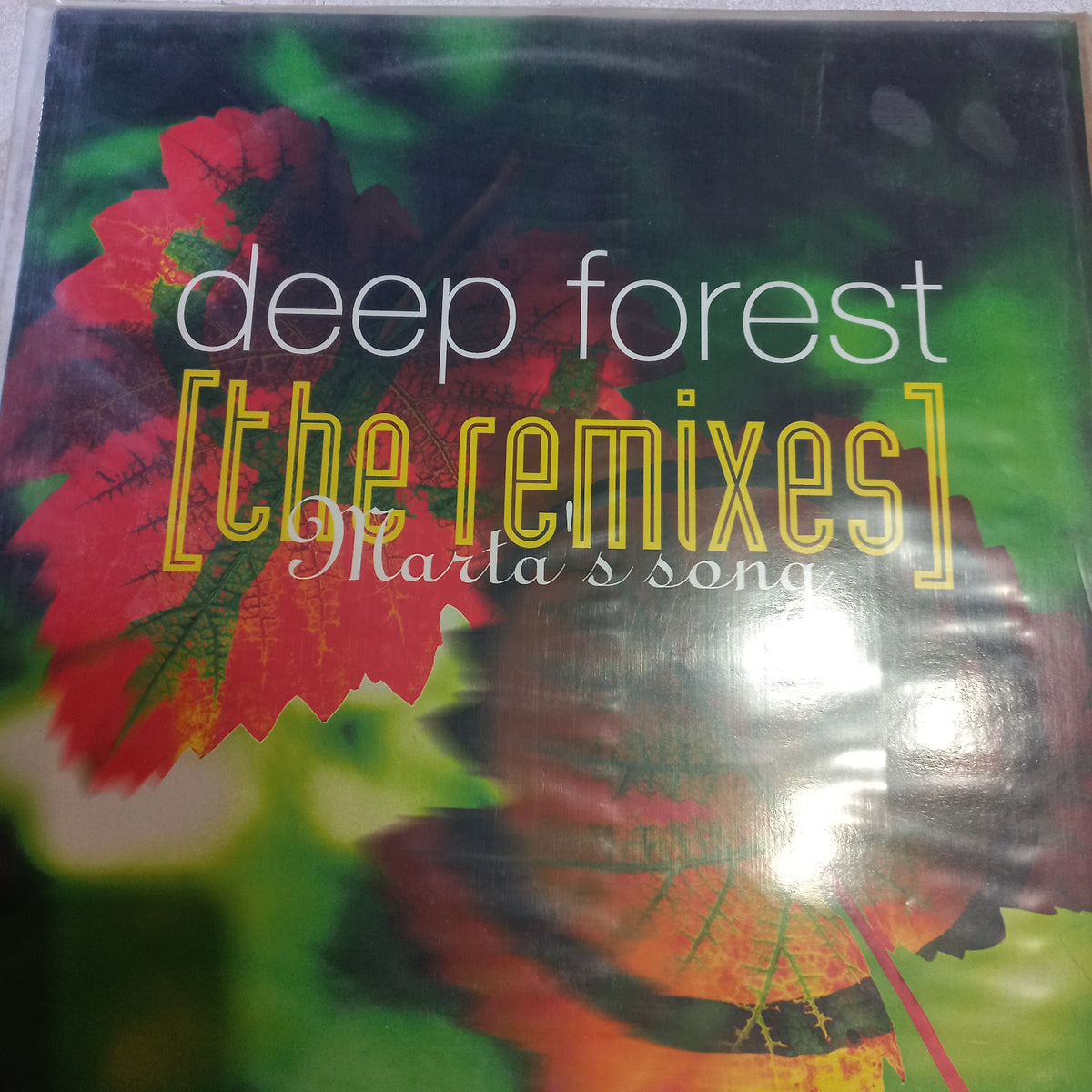 Deep Forest - Marta's Song MAXI VG+ (The Remixes) (12", Single) (Columbia, Columbia - COL 661361 6, COL 661361-6)