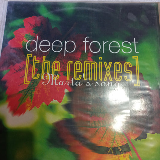 Deep Forest - Marta's Song MAXI VG+ (The Remixes) (12", Single) (Columbia, Columbia - COL 661361 6, COL 661361-6)
