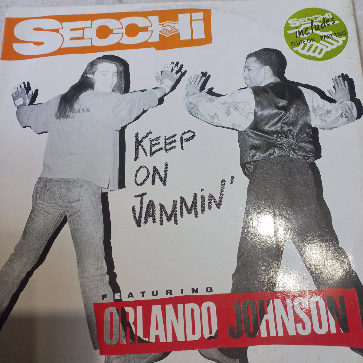 Secchi* - Keep On Jammin' MAXI VG+ (12") (ZYX Records - ZYX 6493-12)