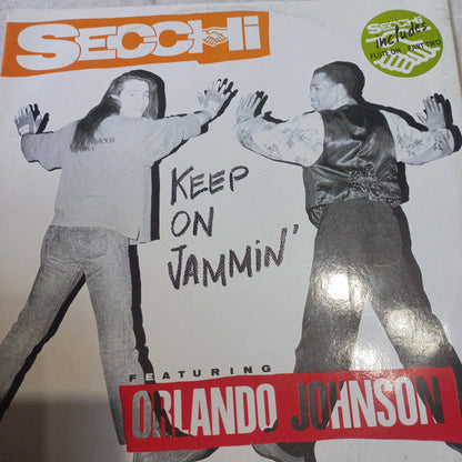 Secchi* - Keep On Jammin' MAXI VG+ (12") (ZYX Records - ZYX 6493-12)