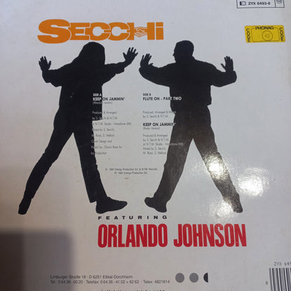 Secchi* - Keep On Jammin' MAXI VG+ (12") (ZYX Records - ZYX 6493-12)