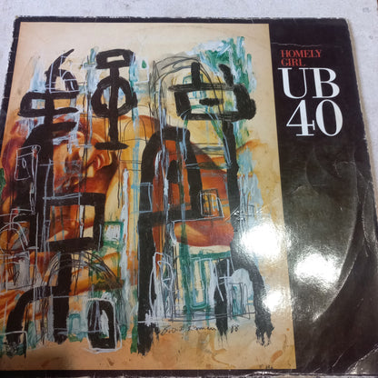 UB40 - Homely Girl MAXI VG+ (12") (Virgin, DEP International - 612 768, DEP 33-12)