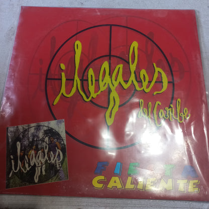 Ilegales - Fiesta Caliente MAXI VG+ (12") (BMG U.S. Latin - 74321-37848-1)