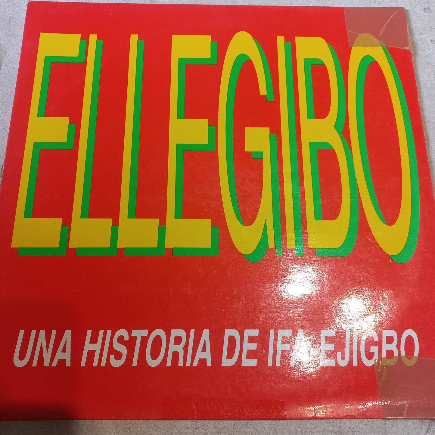 Ellegibo - Ellegibo (Una Historia De Ifa-Ejigbo) MAXI VG + (12") (Blanco Y Negro (2), Blanco Y Negro (2) - MX 320, MX - 320)