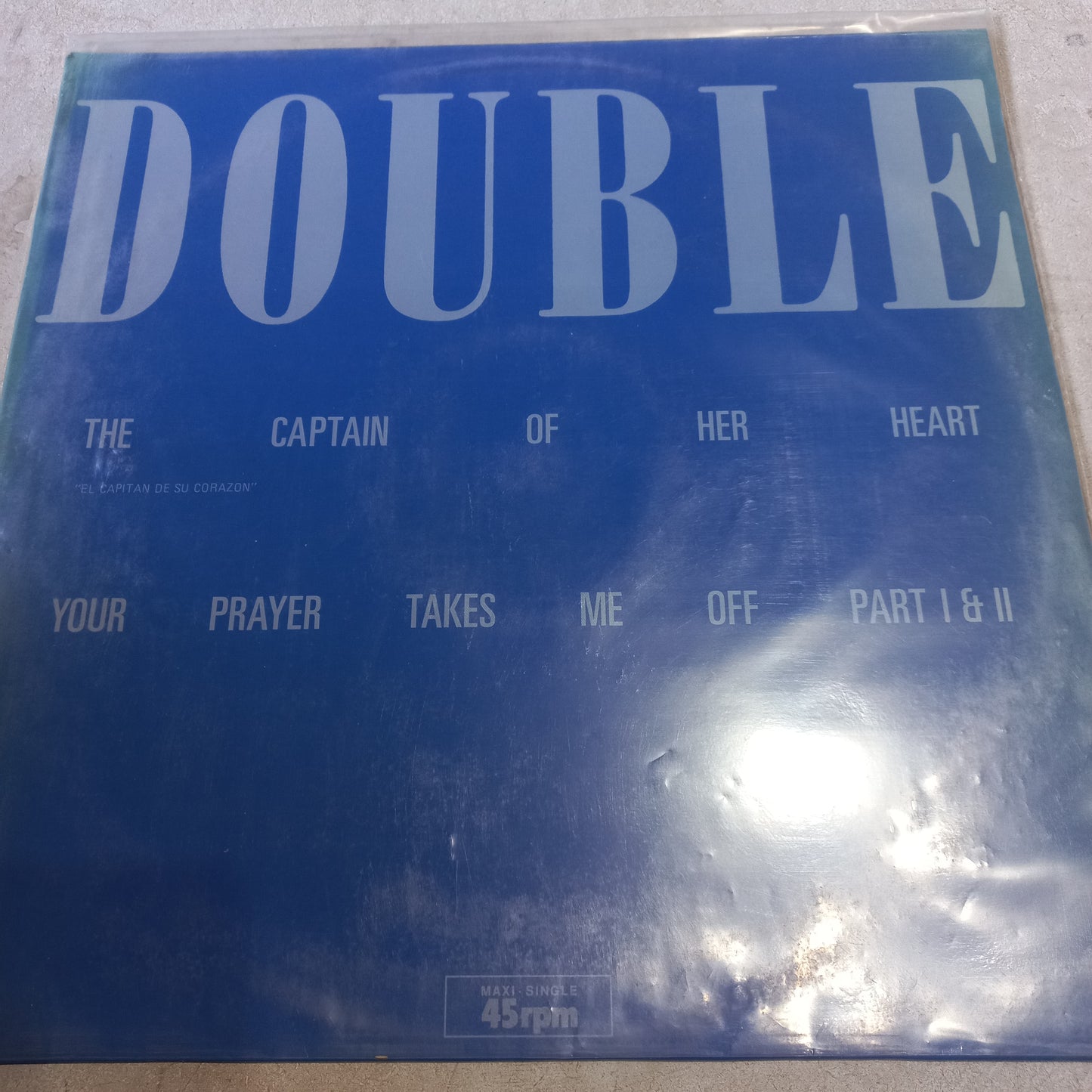 Double - The Captain Of Her Heart MAXI VG+ (12", Maxi) (Polydor - 883 539-1)