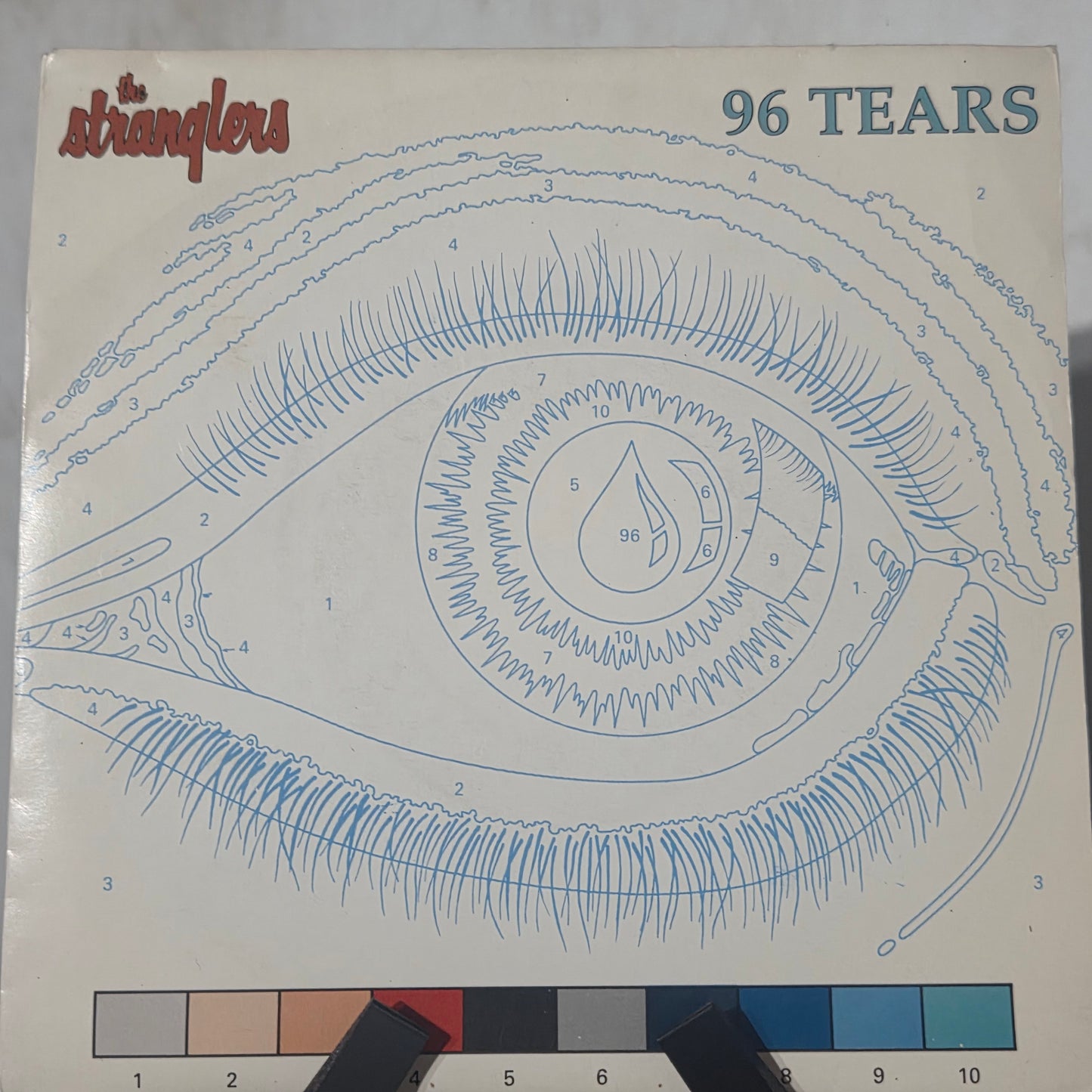 The Stranglers 96 Tears (7'') Simple VG+