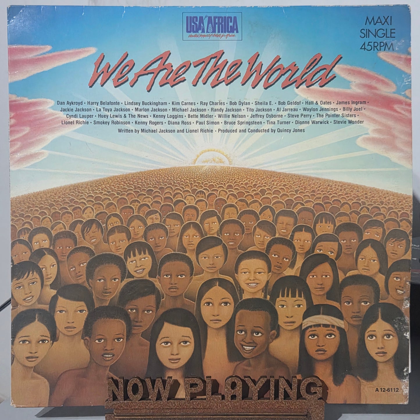 Usa for Africa We Are the World MAXI Doble VG+