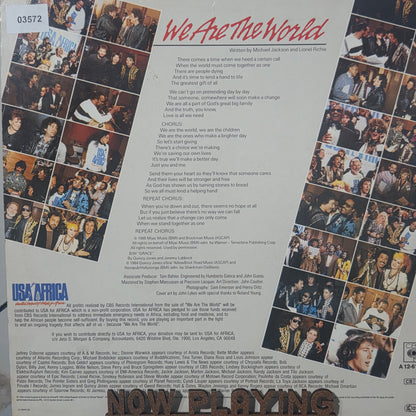 Usa for Africa We Are the World MAXI Doble VG+
